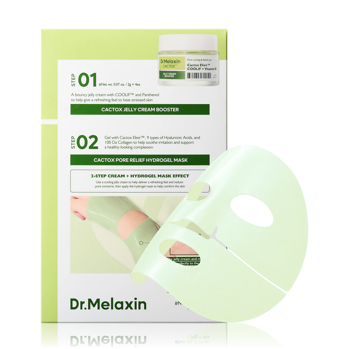 Dr. Melaxin® Cactox™ Mascarilla Desinflamante y Refinadora de Poros