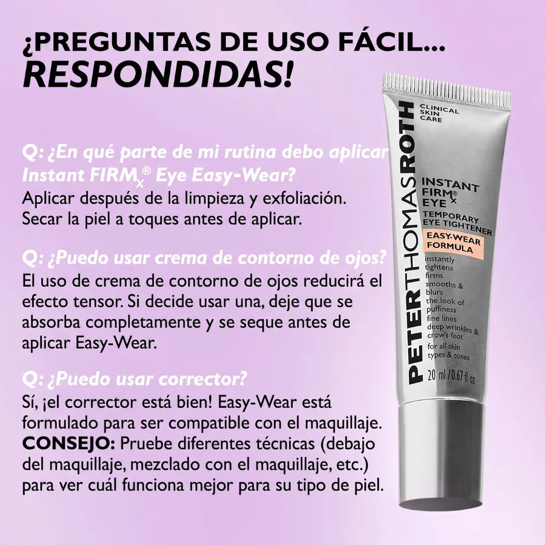 Instant FIRMx® Peter Thomas Roth Tensor de Ojos Temporal