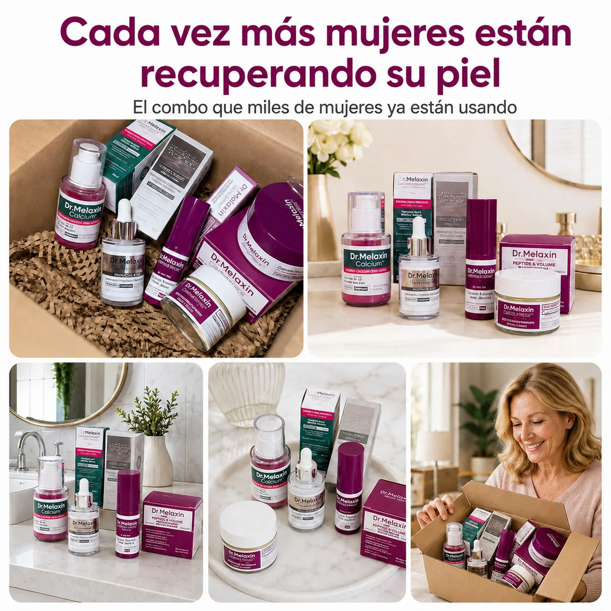 Dr. Melaxin® Set Potenciador de Colágeno | 5 Productos